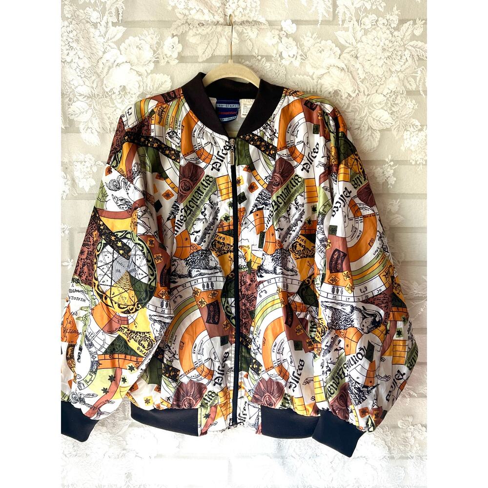 Vintage Zodiac Bomber Jacket